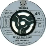 Action! not words - Def leppard