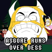 Asgore Runs Over Dess With Lyrics (Full Version) ft. Bub8les - Nyxtheshield