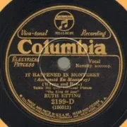 Exactly like you - Ruth etting