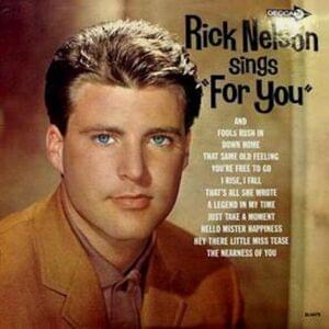 Fools rush in - Ricky nelson