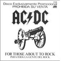 For those about to rock (We salute you) - Ac/dc