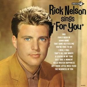 For you - Ricky nelson