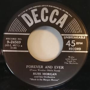 Forever and ever - Russ morgan