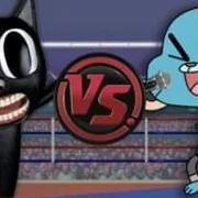 Gumball vs Cartoon Cat ft. Little G Fresh - Animation Rewind