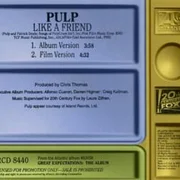 Like a Friend - Pulp